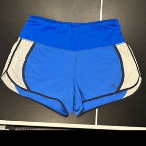 ATHLETA Women's Blue Athletic Workout Shorts Size S